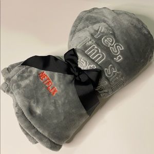 Netflix “Yes I’m still watching” Throw